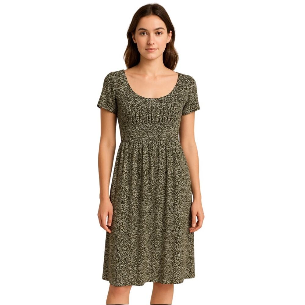Danny & Nicole Printed Dress - Size 10 - Stretchy
